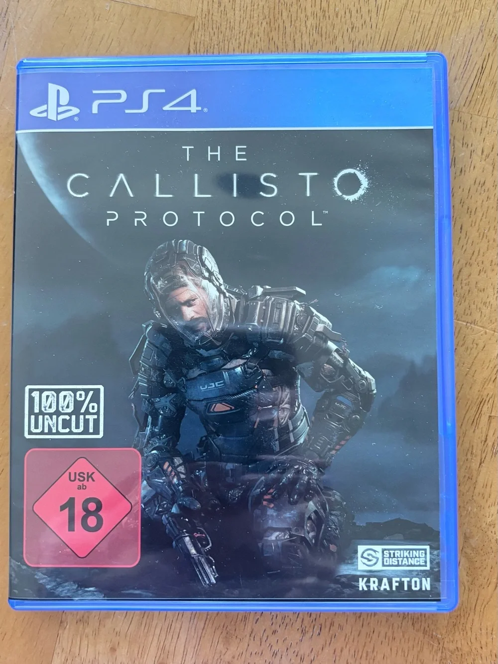 PlayStation 4 Game Case - Blue PS4 Game Cover (Pack)
